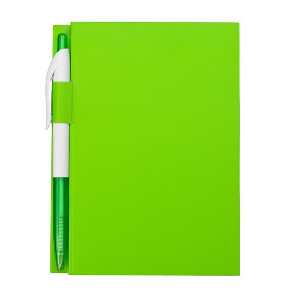 Lined Notebook w/ Matching Pen, 6" x 4-1/4"