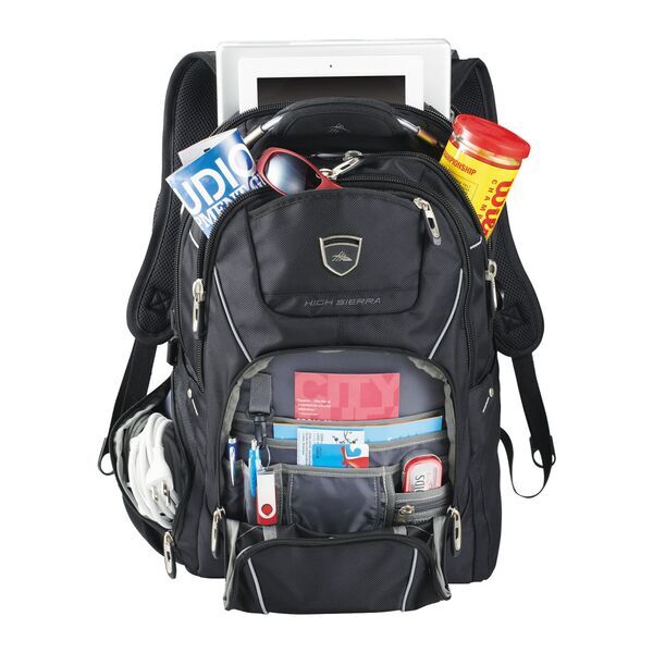 High Sierra® Elite Fly-By PolyCanvas 17" Computer Backpack