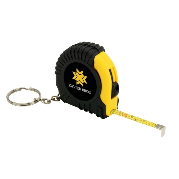 Mini Tape Measure Keyring