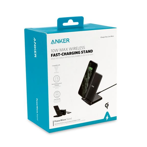 Anker® PowerWave 10W Stand w/ Charger