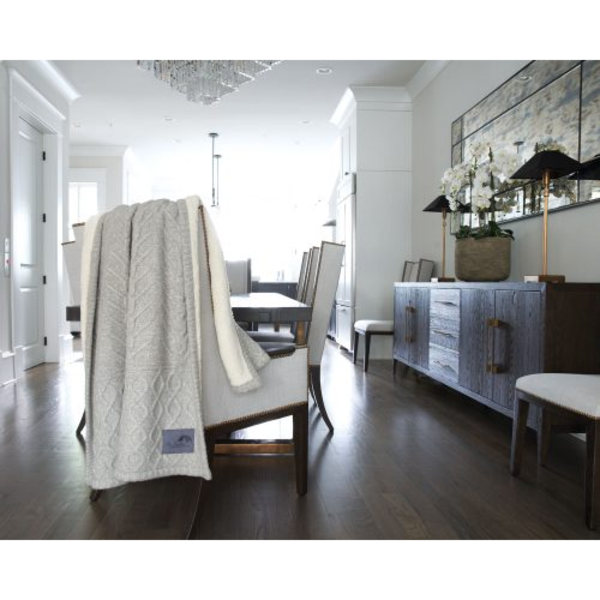 Highland Knit Nylon/Wool Blanket, 50" x 60"