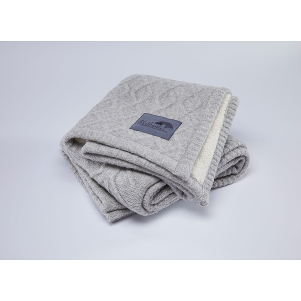 Highland Knit Nylon/Wool Blanket, 50" x 60"