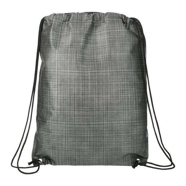 Crossweave Heat Sealed Non-Woven Drawstring Bag