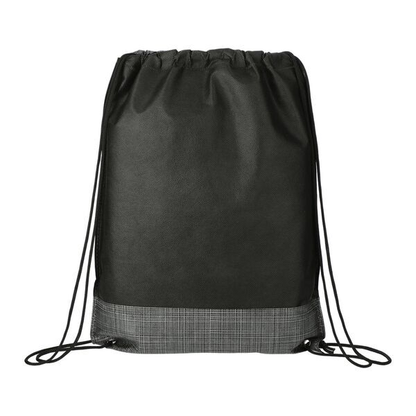 Crossweave Heat Sealed Non-Woven Drawstring Bag