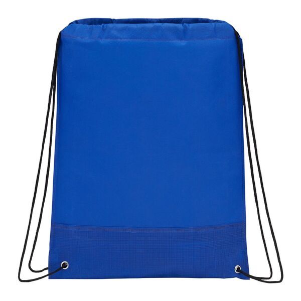 Crossweave Heat Sealed Non-Woven Drawstring Bag