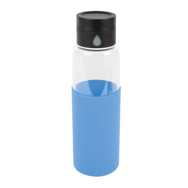 Hydro Glass Bottle w/ Silicone Sleeve, 20oz.