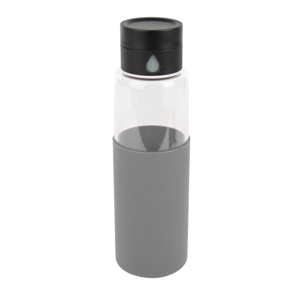 Hydro Glass Bottle w/ Silicone Sleeve, 20oz.
