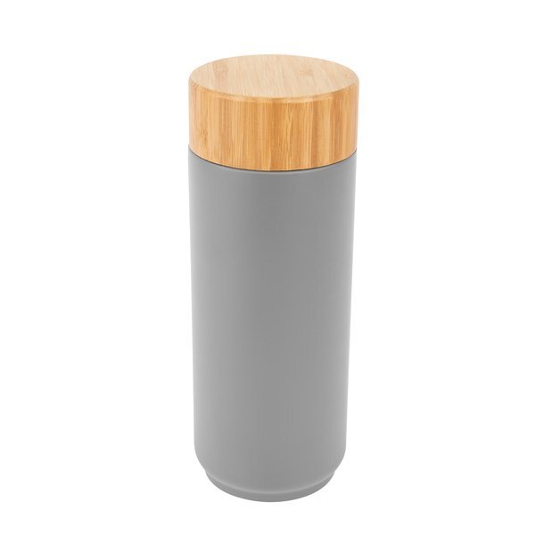 Lexington Stainless Steel Bottle w/ Bamboo Lid, 16oz.