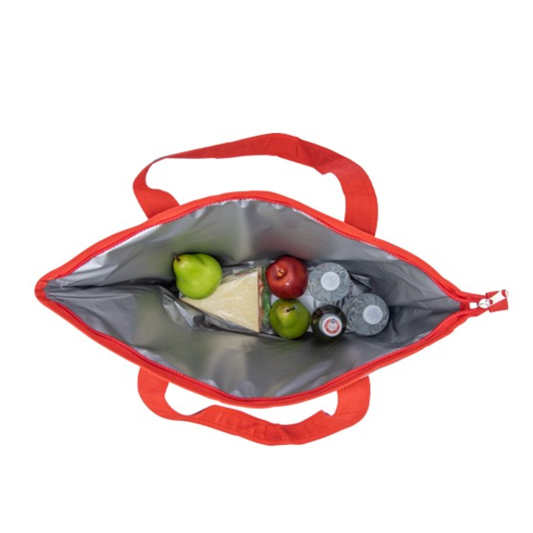 Harborside Heathered Polyester Cooler Tote Bag - CLOSEOUT!