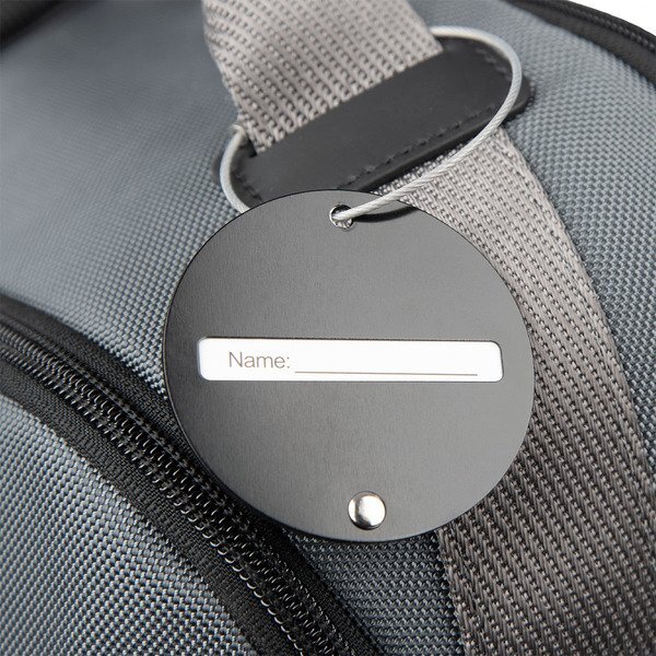 Jet Setter Aluminum Luggage Tag