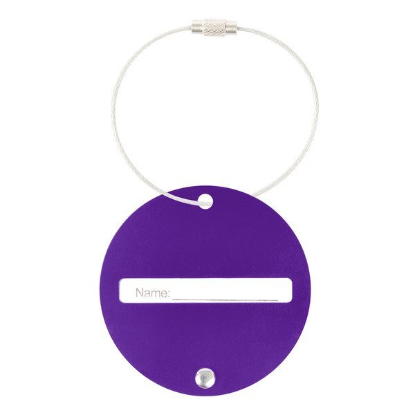 Jet Setter Aluminum Luggage Tag