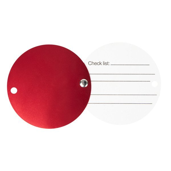 Jet Setter Aluminum Luggage Tag