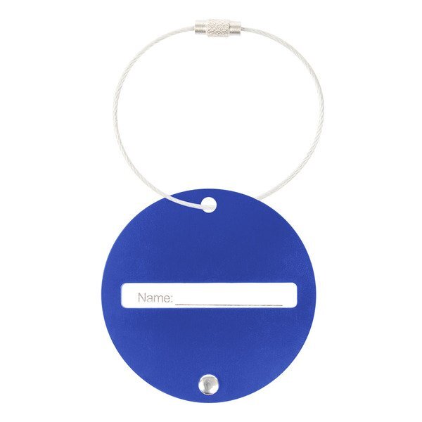 Jet Setter Aluminum Luggage Tag