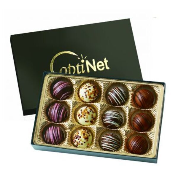Chocolate Truffles - Assorted 12 Pack