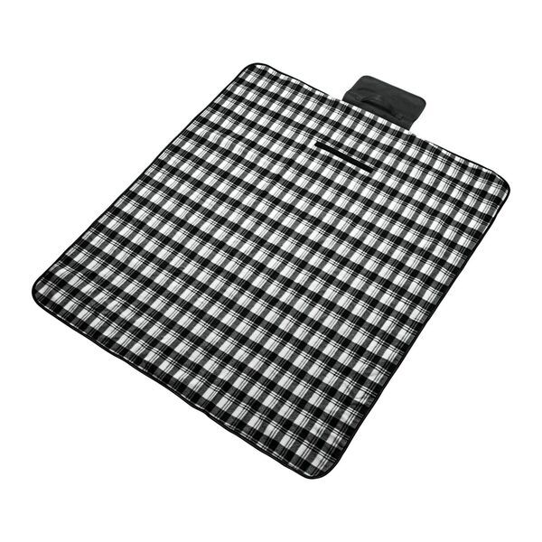 Fold Up Fleece Picnic Blanket, 47" x 52"