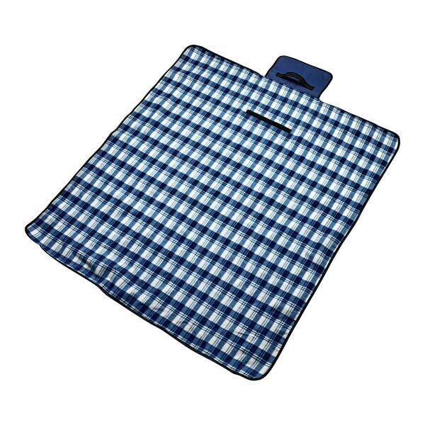 Fold Up Fleece Picnic Blanket, 47" x 52"