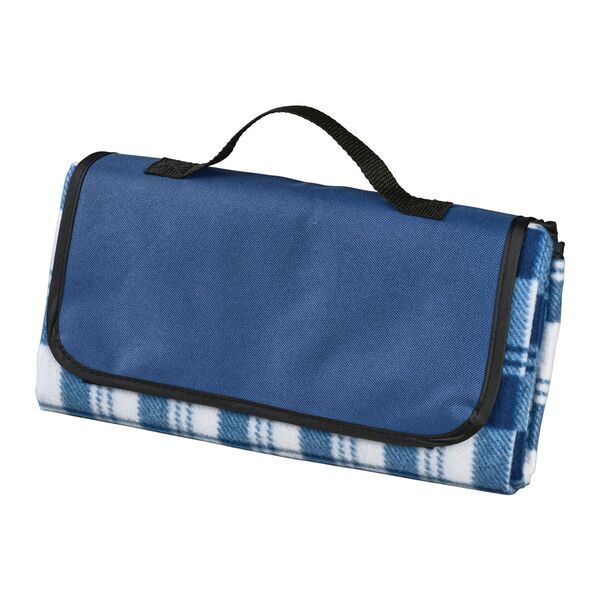 Fold Up Fleece Picnic Blanket, 47" x 52"