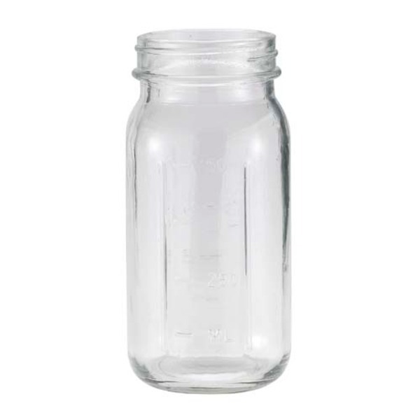 Glass Mason Jar w/Aluminum Lid, 20oz.