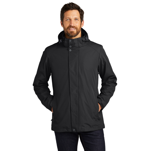 Port Authority® All Weather Polyester 3-in-1 Men's Jacket
