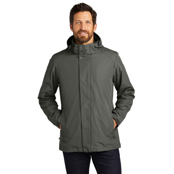 Port Authority® All Weather Polyester 3-in-1 Men's Jacket