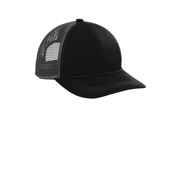 Port Authority® Unstructured Snapback Trucker Cap