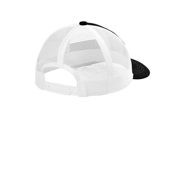 Port Authority® Unstructured Snapback Trucker Cap