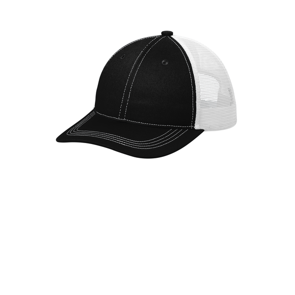 Port Authority® Unstructured Snapback Trucker Cap