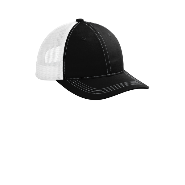 Port Authority® Unstructured Snapback Trucker Cap