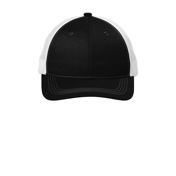 Port Authority® Unstructured Snapback Trucker Cap