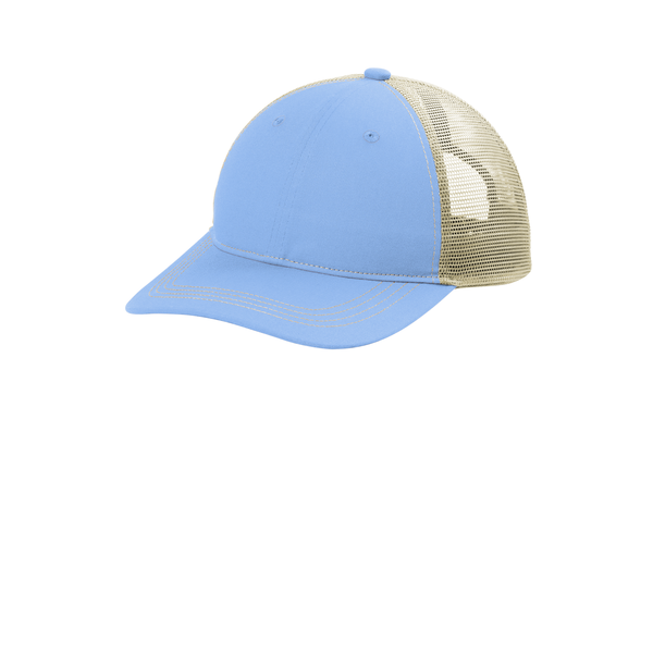 Port Authority® Unstructured Snapback Trucker Cap