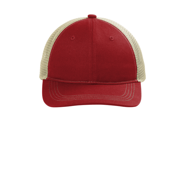 Port Authority® Unstructured Snapback Trucker Cap