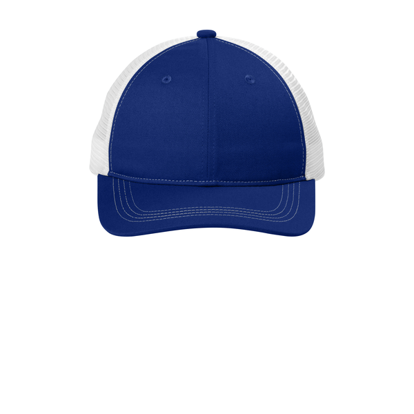 Port Authority® Unstructured Snapback Trucker Cap