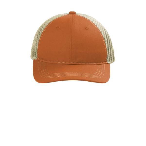 Port Authority® Unstructured Snapback Trucker Cap