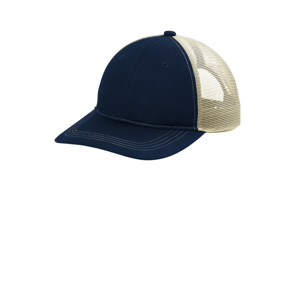 Port Authority® Unstructured Snapback Trucker Cap