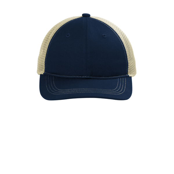 Port Authority® Unstructured Snapback Trucker Cap