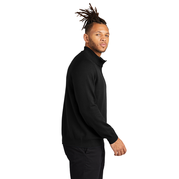 MERCER+METTLE™ Tri-Blend 1/4 Zip Sweater