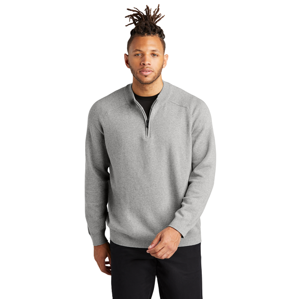 MERCER+METTLE™ Tri-Blend 1/4 Zip Sweater