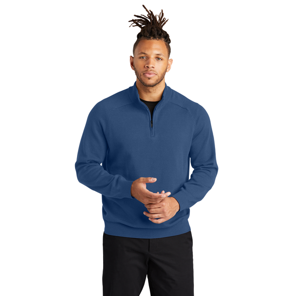 MERCER+METTLE™ Tri-Blend 1/4 Zip Sweater