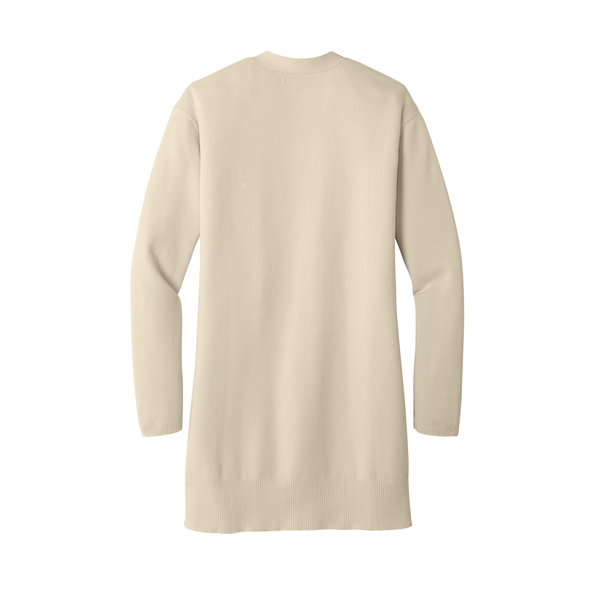 MERCER+METTLE™ Tri-Blend Open Front Ladies' Cardigan Sweater