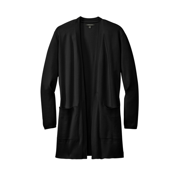 MERCER+METTLE™ Tri-Blend Open Front Ladies' Cardigan Sweater