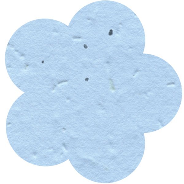 Flower Seed Paper Shape w/ Bookmark