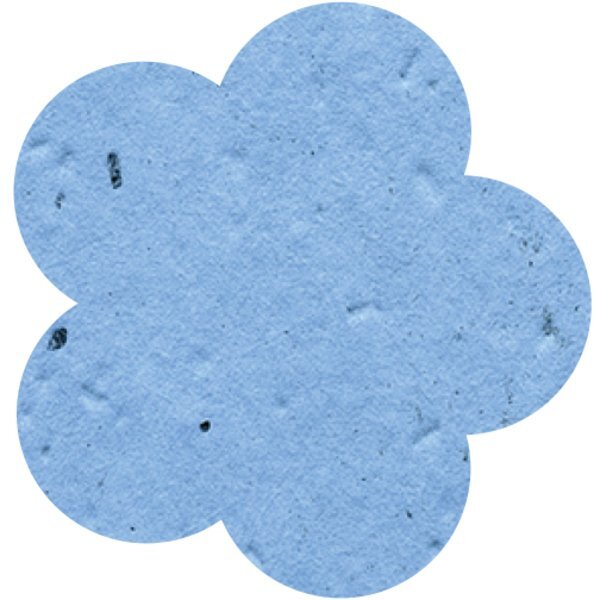 Flower Seed Paper Shape w/ Bookmark