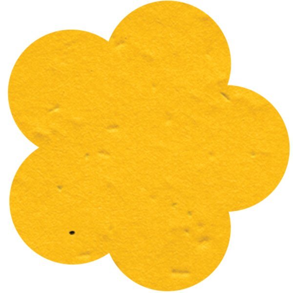 Flower Seed Paper Shape w/ Bookmark