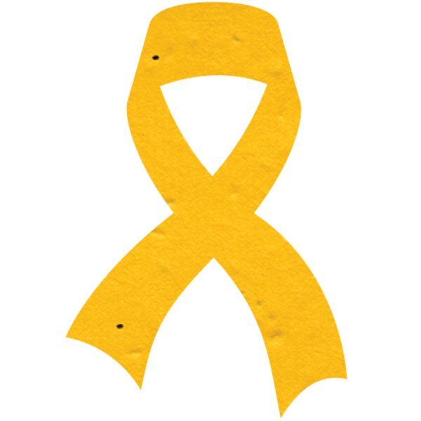 Ribbon Seed Paper Shape w/ Bookmark