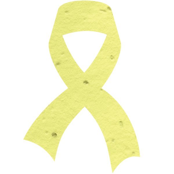 Ribbon Seed Paper Shape w/ Bookmark