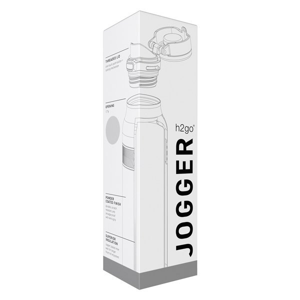 h2go Jogger Vacuum Insulated Thermal Bottle, 20.9oz.