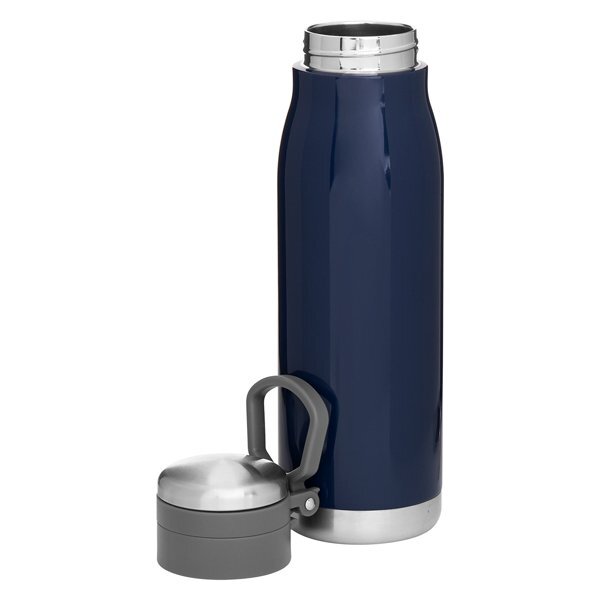 h2go Lumos Vacuum Insulated Thermal Bottle, 25oz.