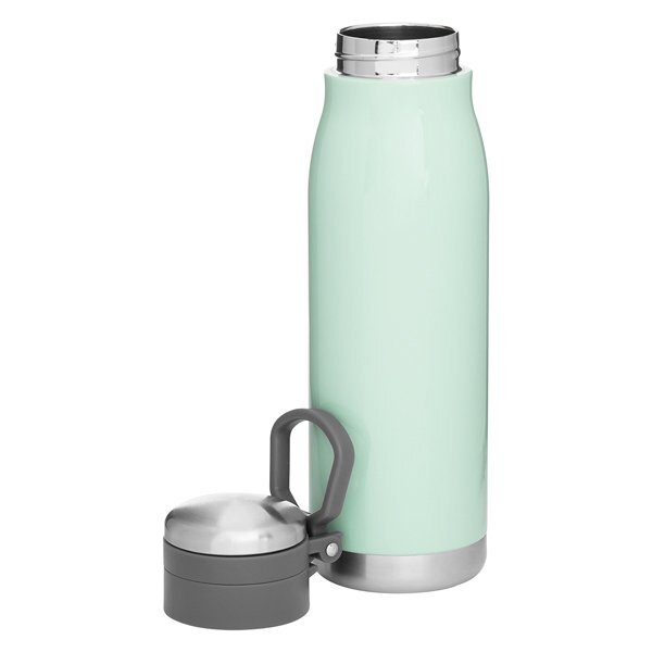 h2go Lumos Vacuum Insulated Thermal Bottle, 25oz.