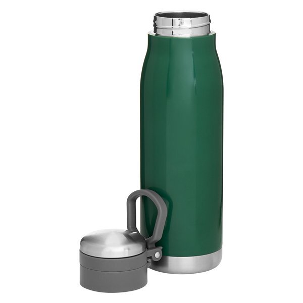 h2go Lumos Vacuum Insulated Thermal Bottle, 25oz.