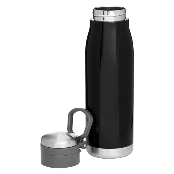 h2go Lumos Vacuum Insulated Thermal Bottle, 25oz.